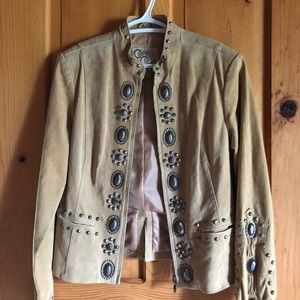 Suede western jacket-Cripple creek brand